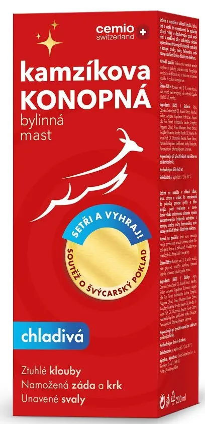 12856-cemio kamzikova konopna mast chladiva 200ml darek 12856-cemio kamzikova konopna mast chladiva 200ml darek